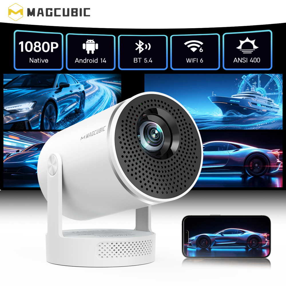 Home Cinema Pc - Proyektor Magcubic Android 14 Native 1080P