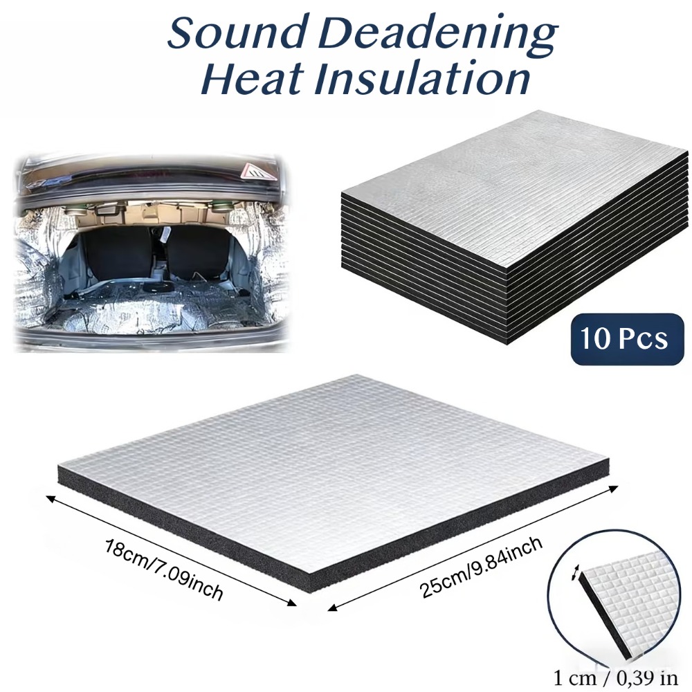 Noise Isolating Pad - 10 Buah 10Mm Alas Peredam Suara