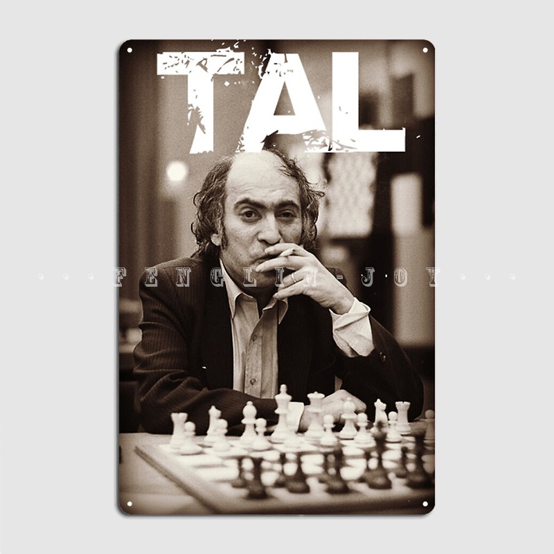 Home Cinema Logo - Catur Rusia Grandmaster Mikhail Tal Logam