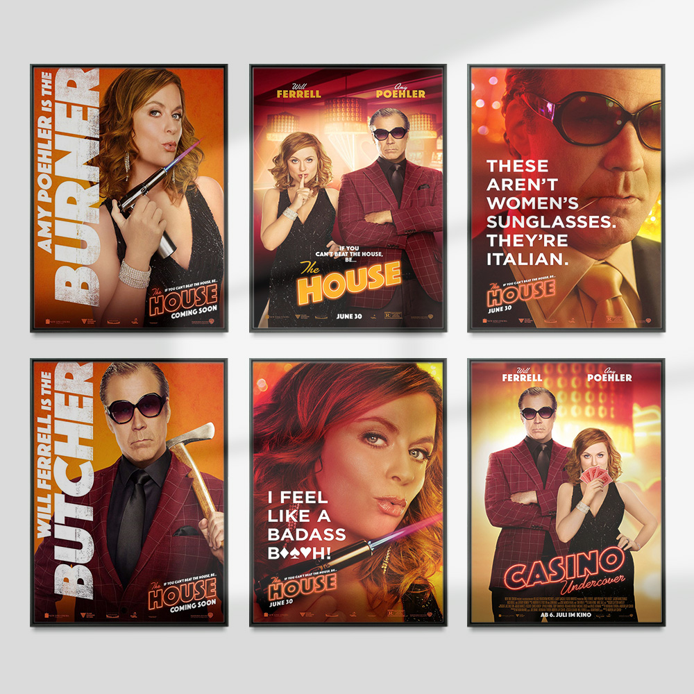 Home Cinema Films - Stiker Dinding Film Poster Seni Cetak