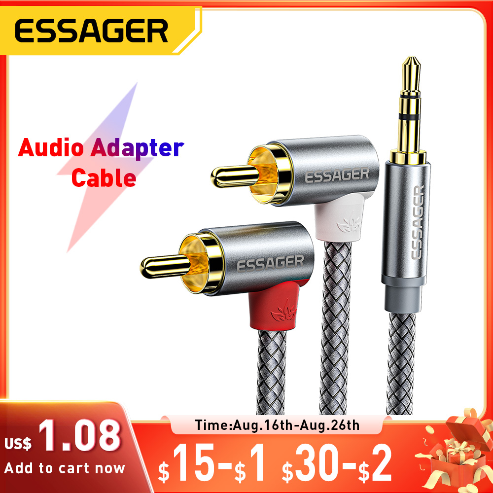 Home Cinema Marantz - Essager kabel Stereo Audio RCA sudut