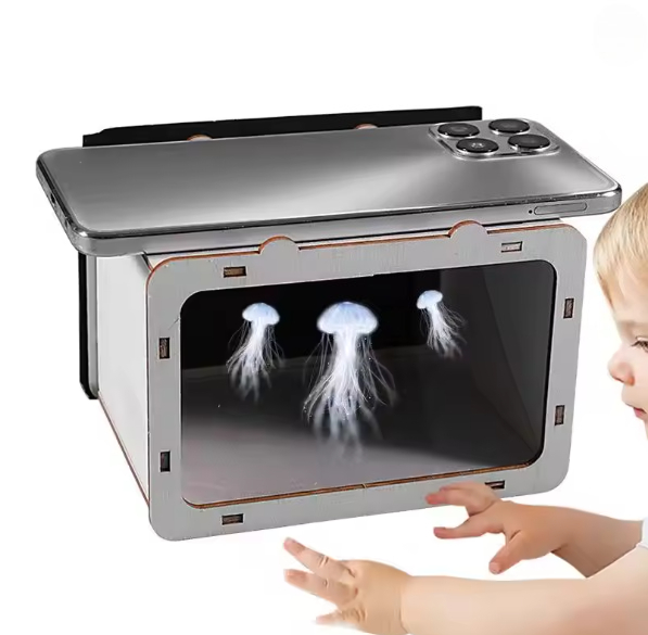 Home Cinema Experience - Proyektor Hologram 3D Smartphone, Teater Bioskop