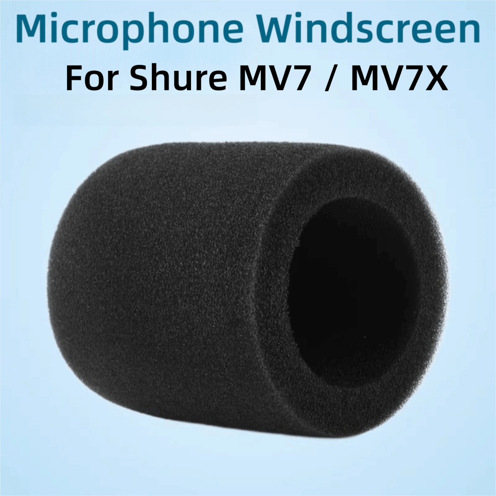 Shure Mic Mv7 - Penutup Mikrofon Pengganti, Penutup Mikrofon Anti