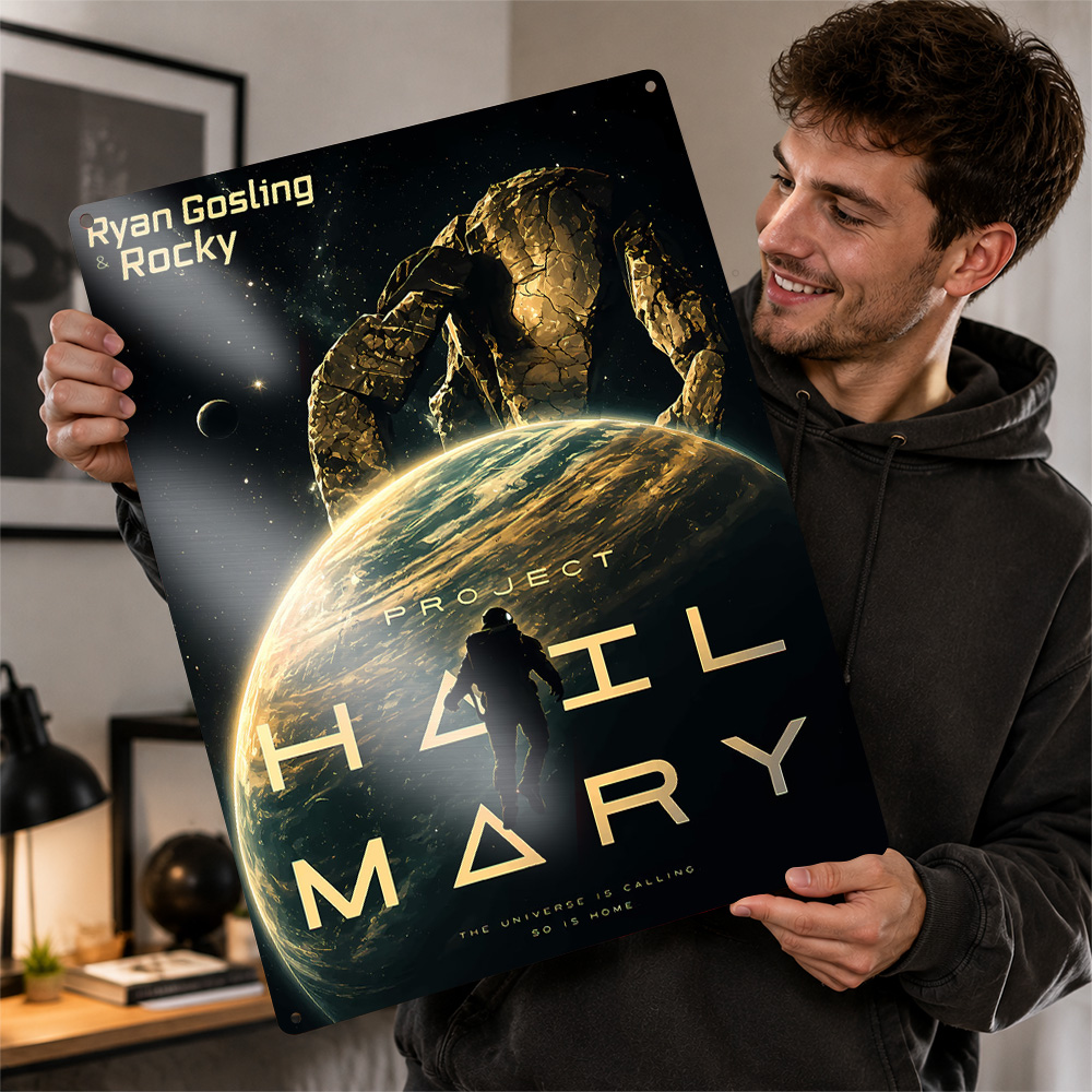 Home Cinema Films - Poster Film Project Hail Mary, Seni