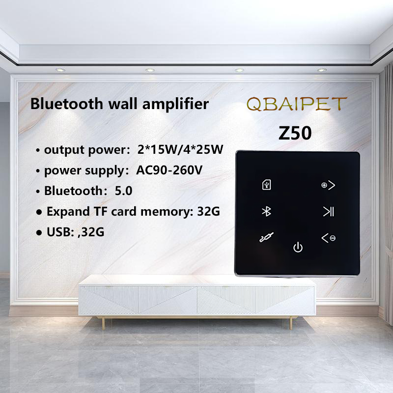 Home Cinema Marantz - Amplifier Dinding Bluetooth, penguat Audio Mini