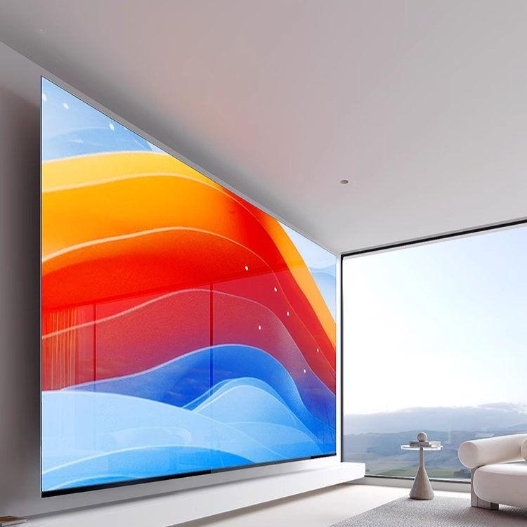 Home Cinema Experience - TV Android 100 inci Tanpa Bingkai