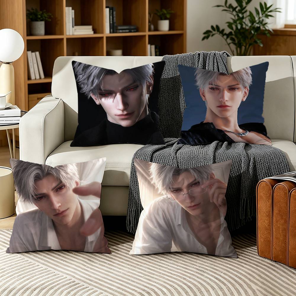 Recliner Sofa Cover - Sylus Game Love and Deepspace Sarung
