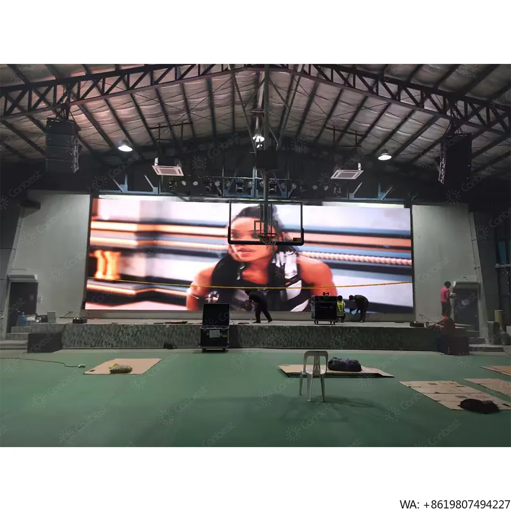Home Cinema Experience - Layar LED Video Wall Billboard Dalam