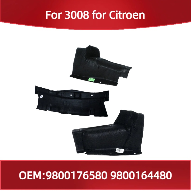 Noise Isolating Pad - 9800176580 9800164480 Untuk Peugeot 3008 untuk
