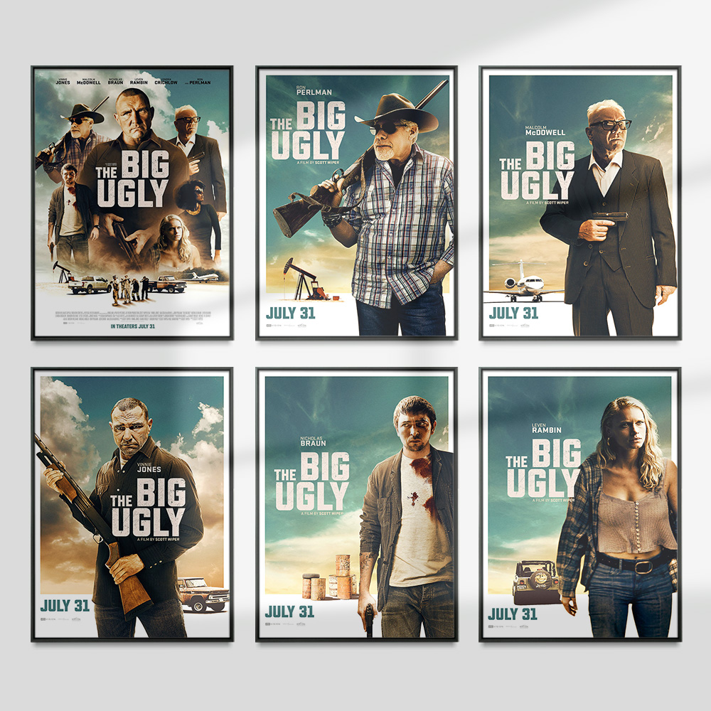 Home Cinema Films - Stiker Dinding Film Poster Seni Cetak
