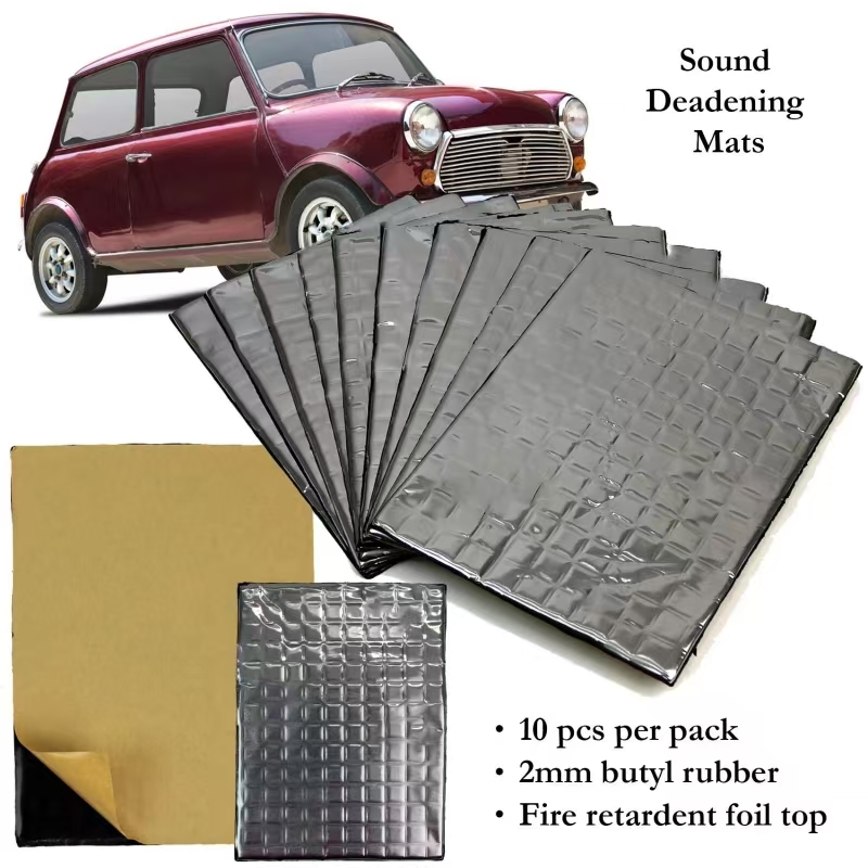 10Pcs Peredam Suara Mobil, Mat - Noise Isolating Pad ulasan dan harga