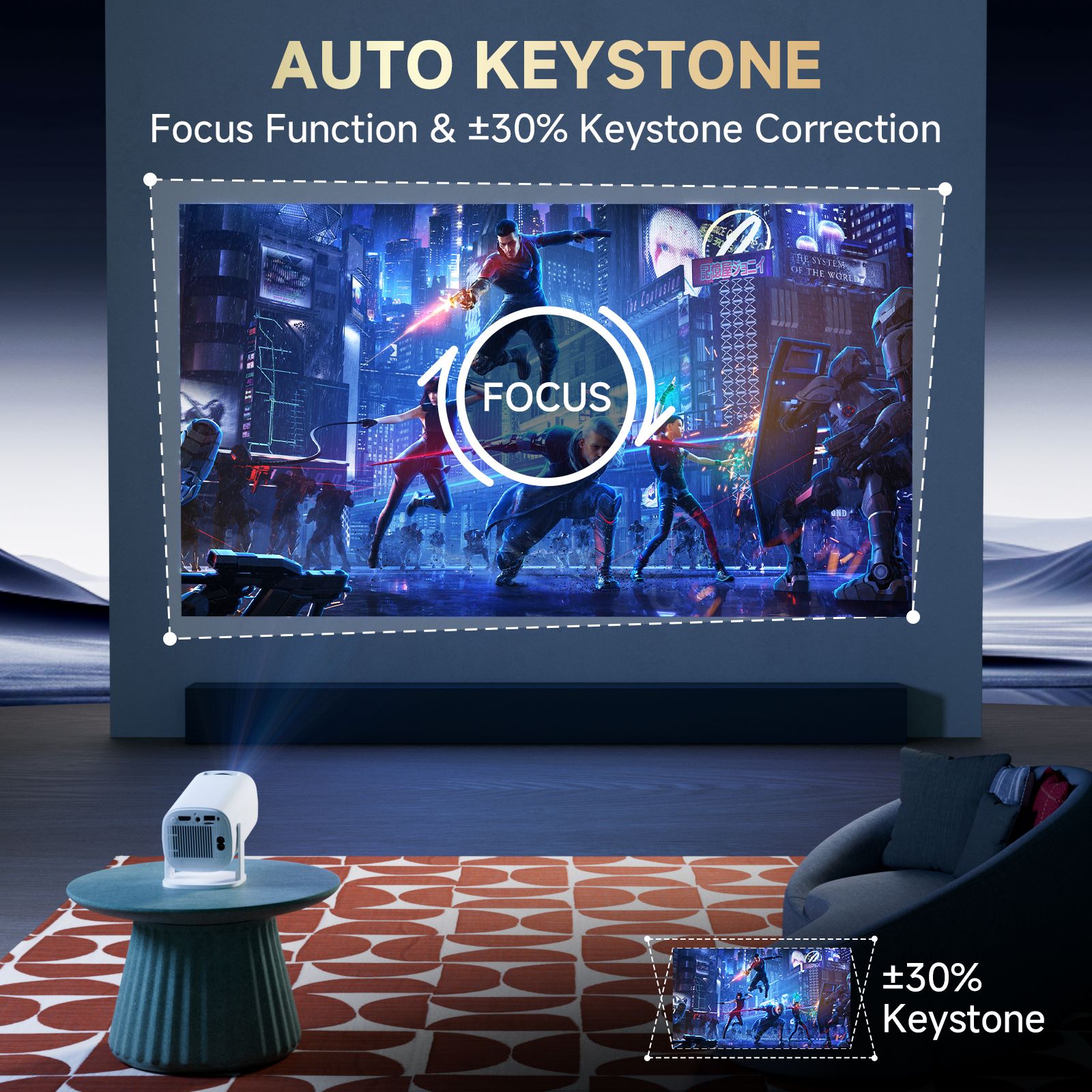 HONGTOP P30PRO Proyektor Mini  - Home Cinema Hdmi ulasan dan harga