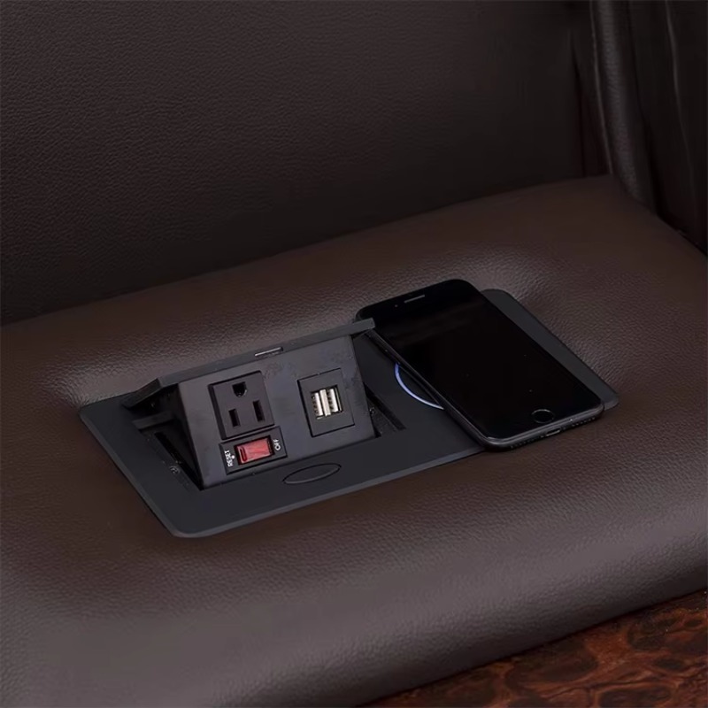 Kursi Recliner Kulit Elektrik  - Home Cinema Recliner Chairs ulasan dan harga
