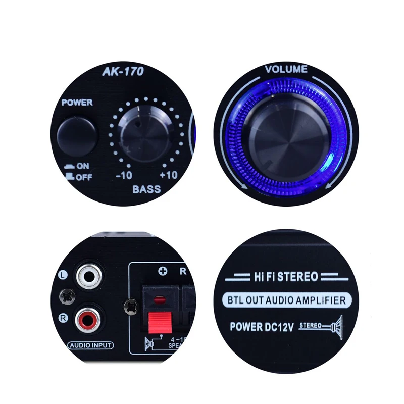 AK170 penguat daya Digital Min - Home Cinema Marantz ulasan dan harga