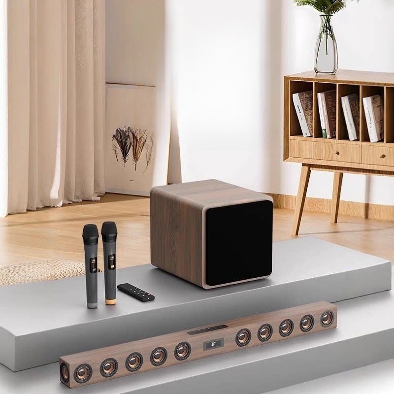 Set Speaker Karaoke Proyektor  - Home Cinema Karaoke Projector ulasan dan harga