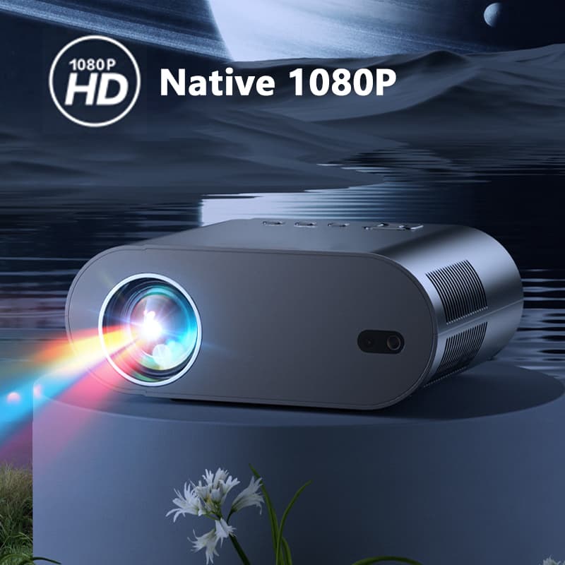 2025 Huaweishi L007 4K 1000ANS - Home Cinema Hdmi ulasan dan harga