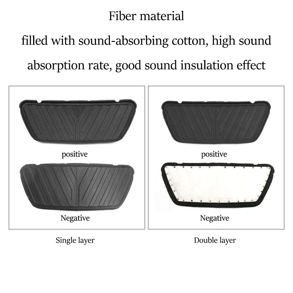 Untuk Tesla Model Y kap mesin  - Noise Isolating Pad ulasan dan harga
