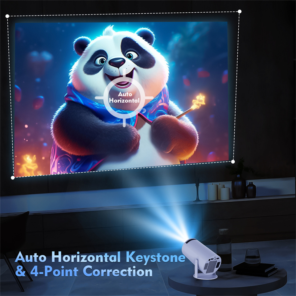 Proyektor HY300 Baru 2026 4K A - Home Cinema Hdmi ulasan dan harga