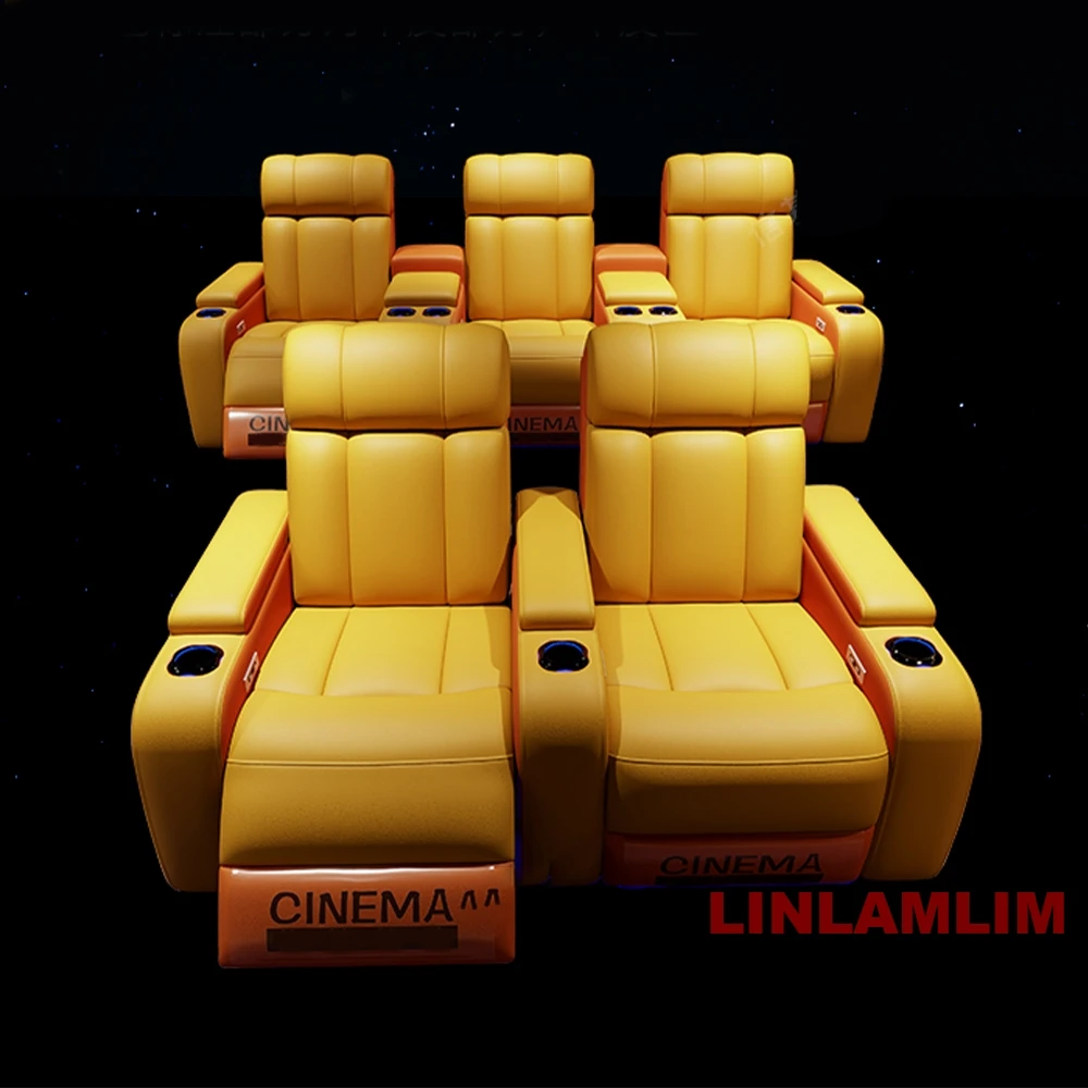 Kursi Bioskop Elektrik Mewah d - Home Cinema Recliner Chairs ulasan dan harga