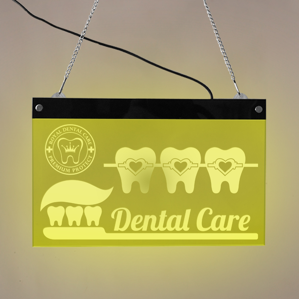 LED Perawatan Gigi Dokter Gigi - Home Cinema Logo ulasan dan harga