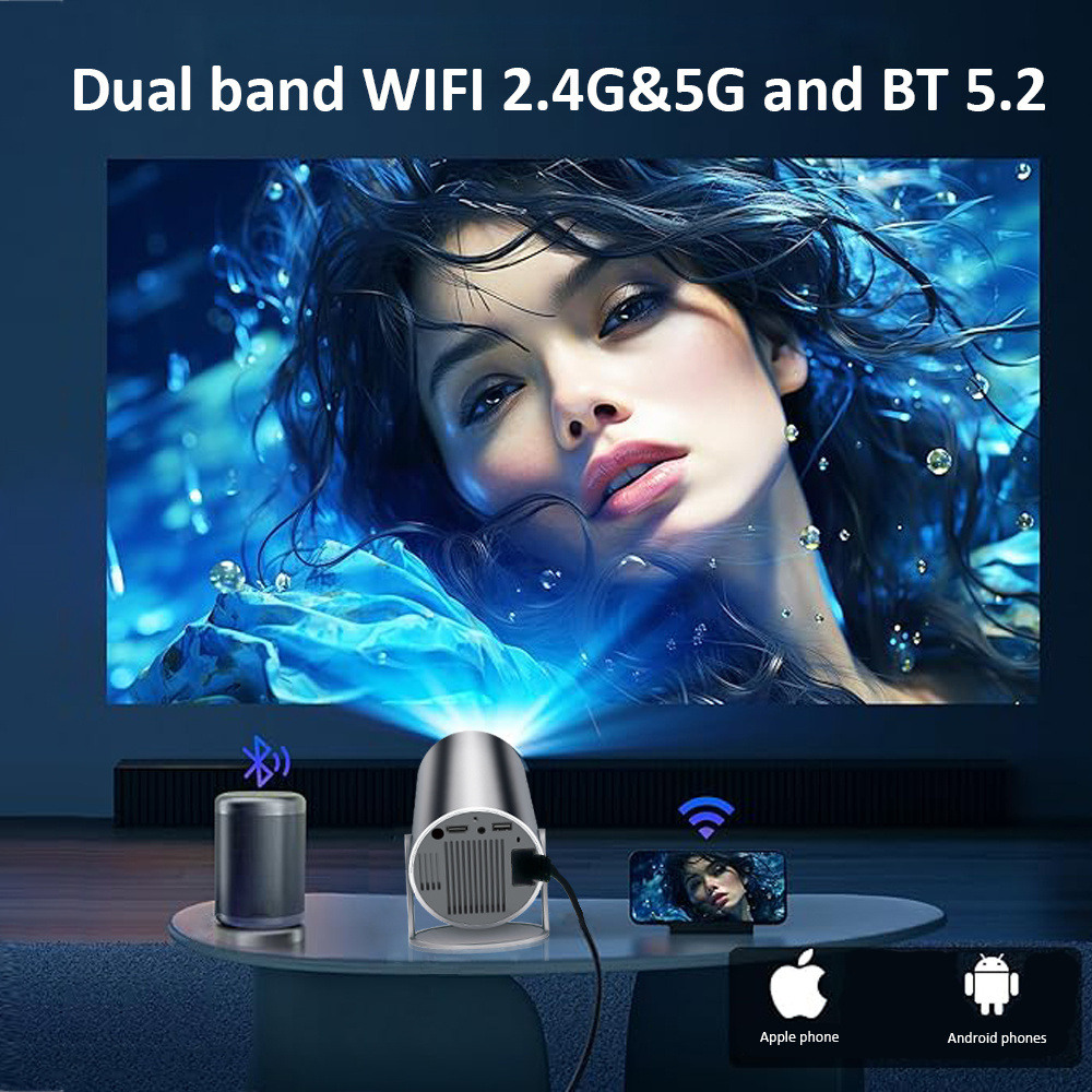 Proyektor DITONG HY300 Plus HD - Home Cinema Movies ulasan dan harga