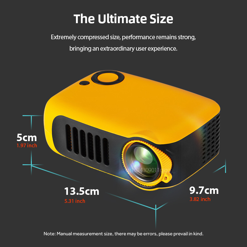 A2000 Proyektor Mini Portabel  - Home Cinema Laser Projector ulasan dan harga