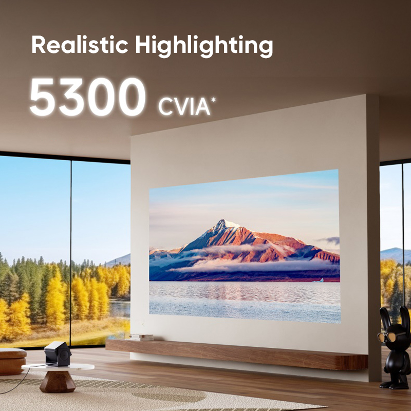 Proyektor Laser Tiga Warna 4K  - Home Cinema Laser Projector ulasan dan harga