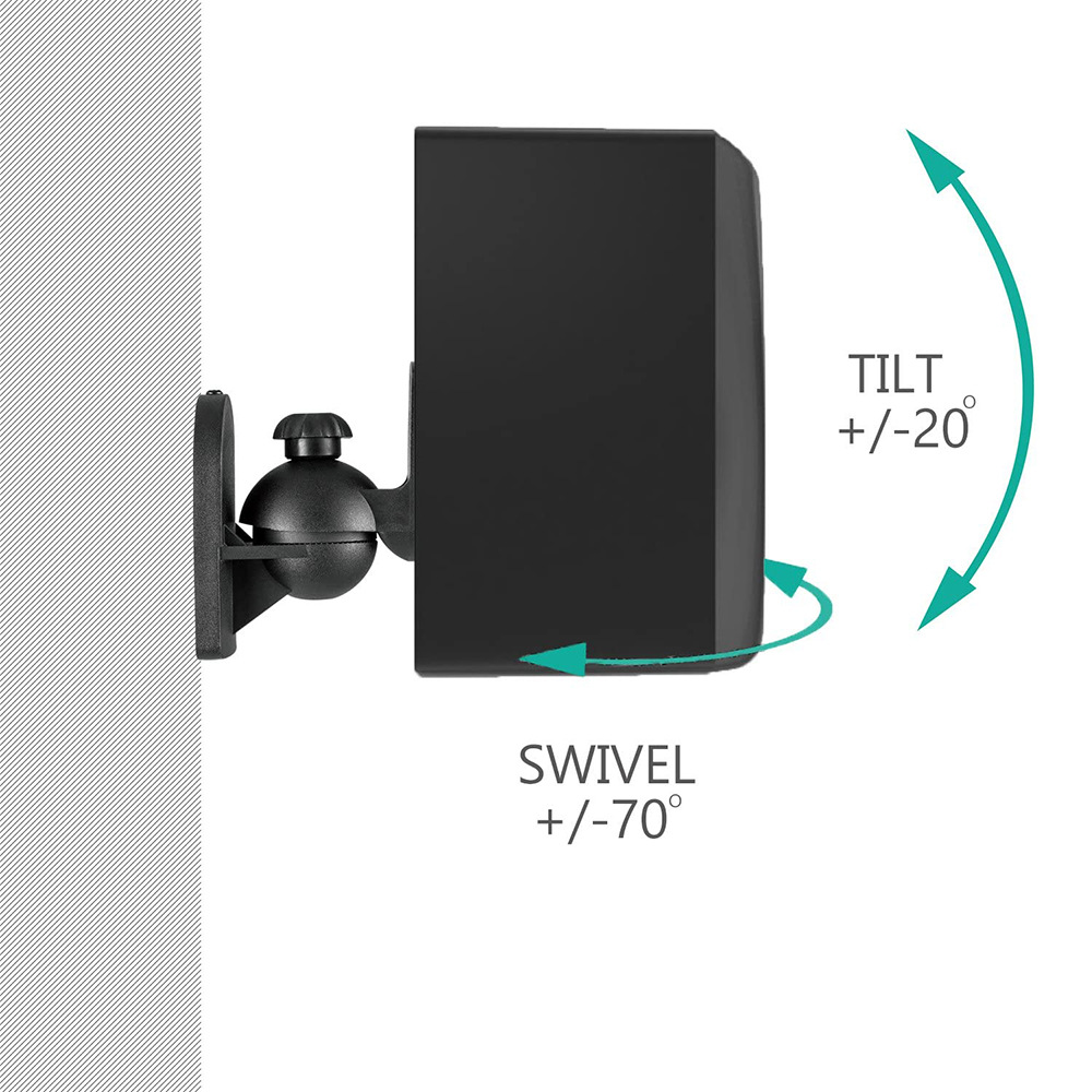 1 pasang = 2 buah braket duduk - Home Cinema Logitech Z906 ulasan dan harga