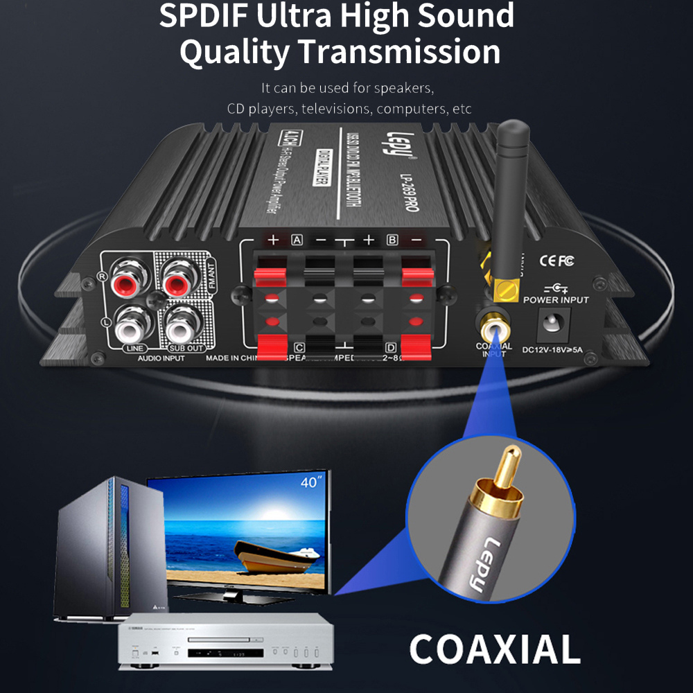 LEPY LP-269PRO 4.1 Channel Amp - Home Cinema Marantz ulasan dan harga