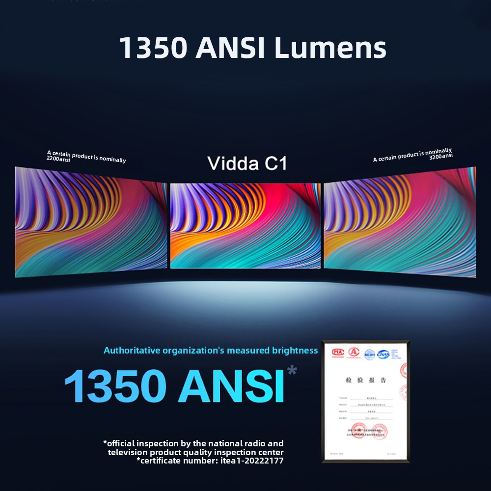 Proyektor Laser Tiga Warna Nat - Home Cinema Laser Projector ulasan dan harga
