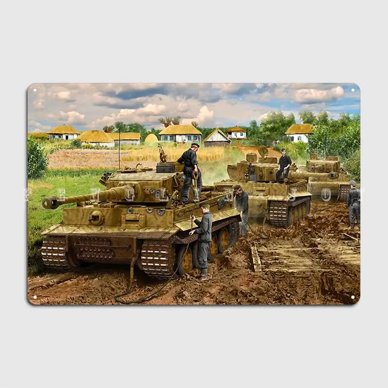 Panzer Tiger Stop Poster plak  - Home Cinema Logo ulasan dan harga
