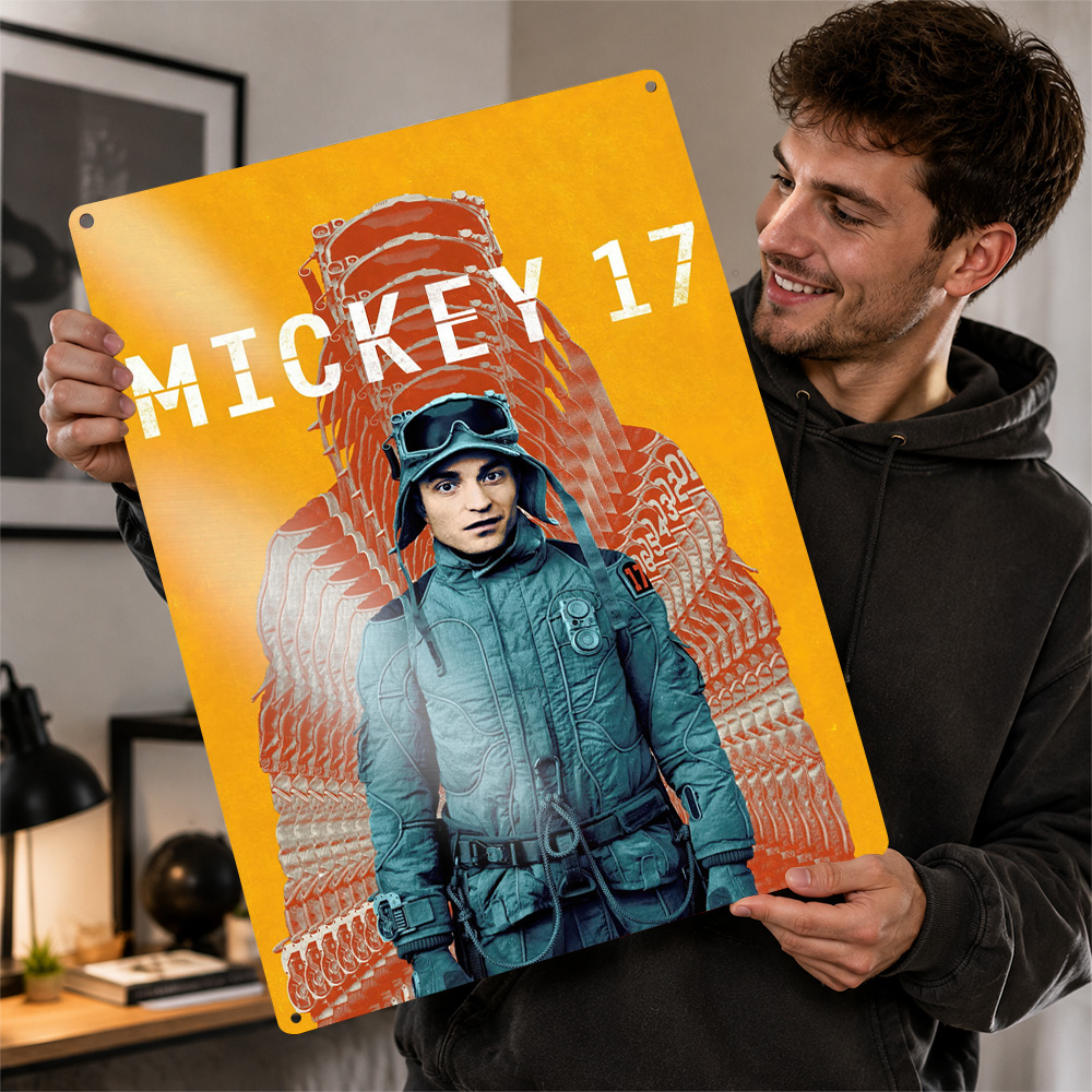 Poster Film Mickey 17 dari Log - Home Cinema Films ulasan dan harga