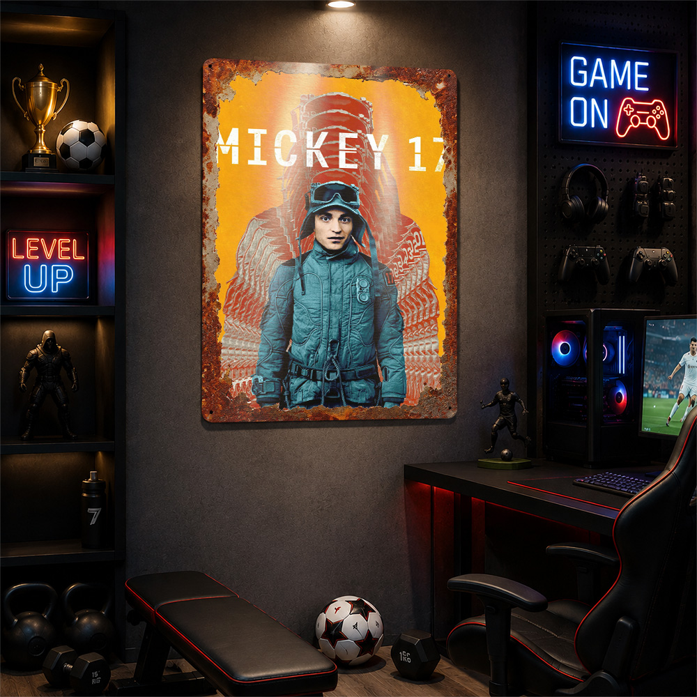 Poster Film Mickey 17 dari Log - Home Cinema Films ulasan dan harga