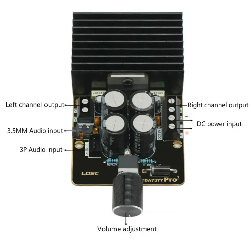 SOTAMIA TDA7377 Amplifier Audi - Genius Home Cinema ulasan dan harga