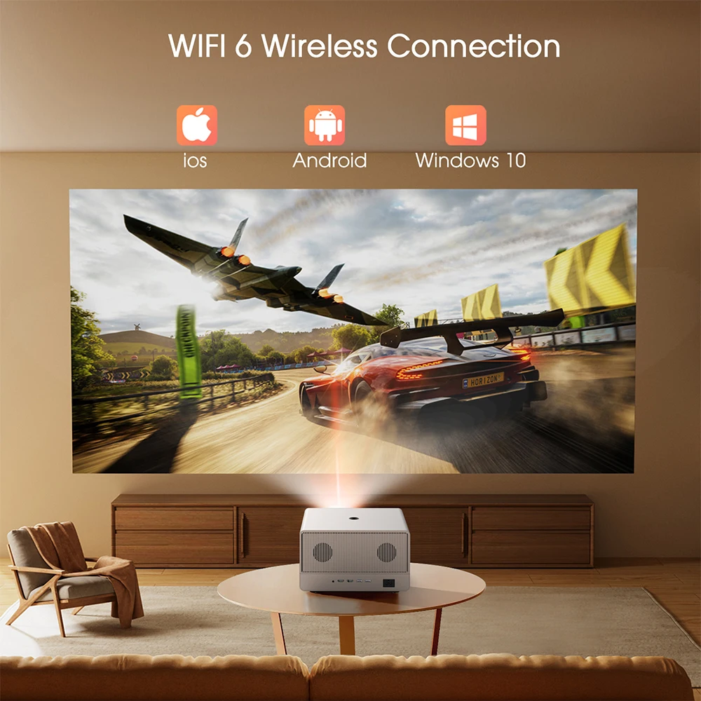 2026 jual Proyektor Lampu ZXY  - Home Cinema Hdmi ulasan dan harga