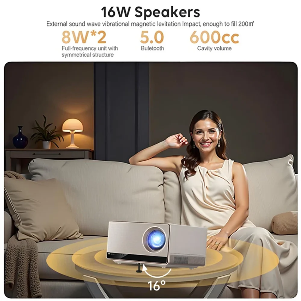 2026 jual Proyektor Lampu ZXY  - Home Cinema Hdmi ulasan dan harga