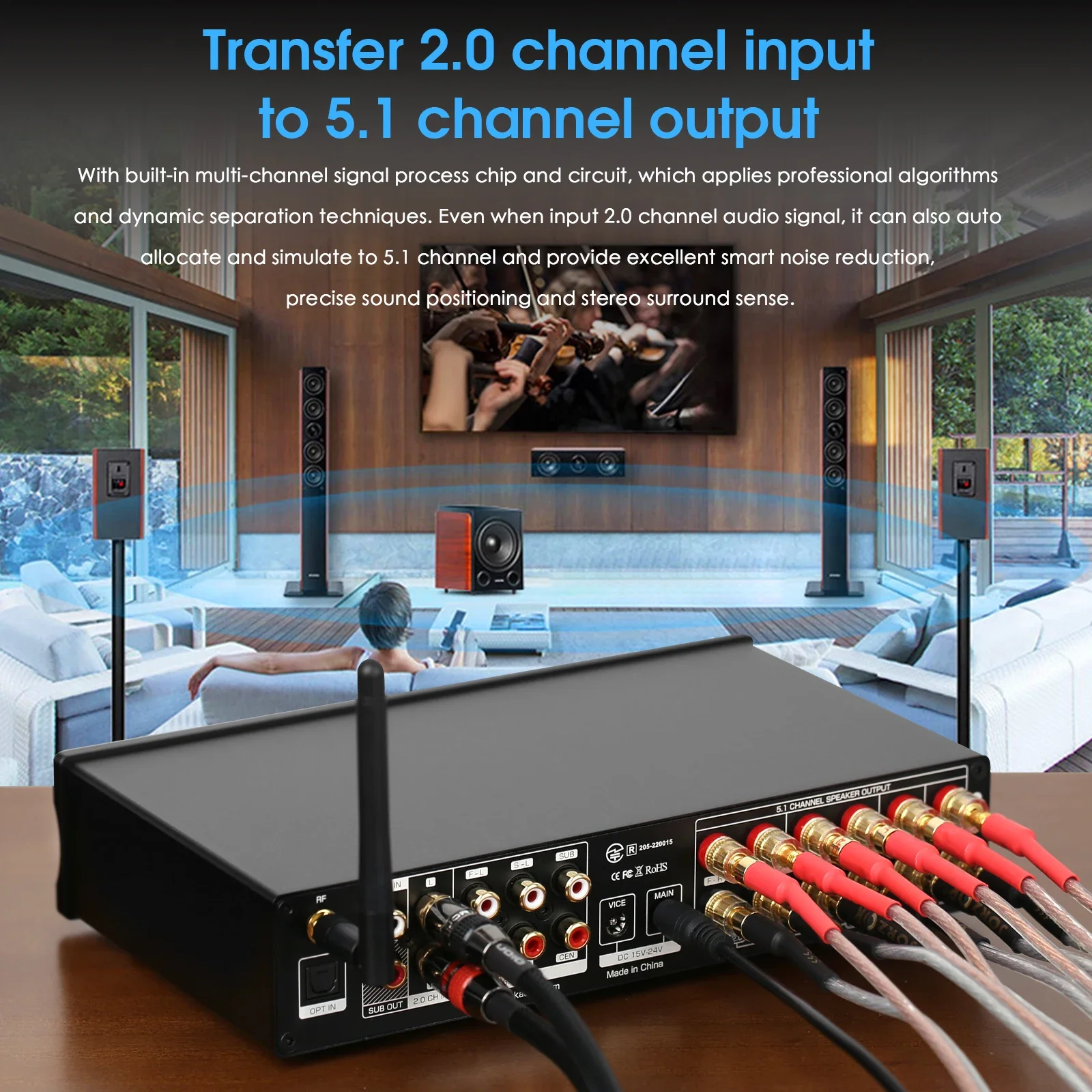 Douk penguat Digital teater Ru - Home Cinema Marantz ulasan dan harga
