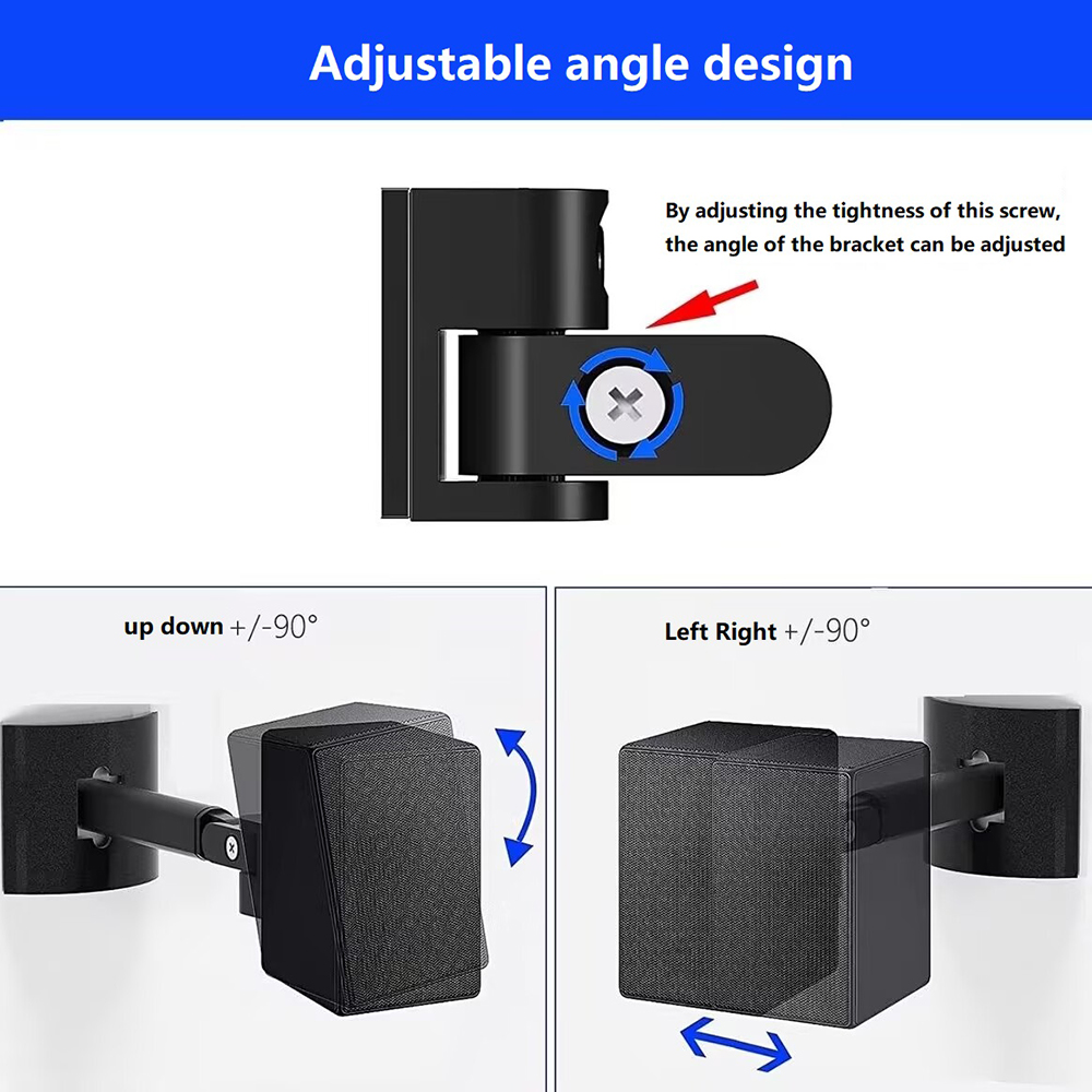 2 Buah Braket Speaker Satelit  - Home Cinema Logitech Z906 ulasan dan harga