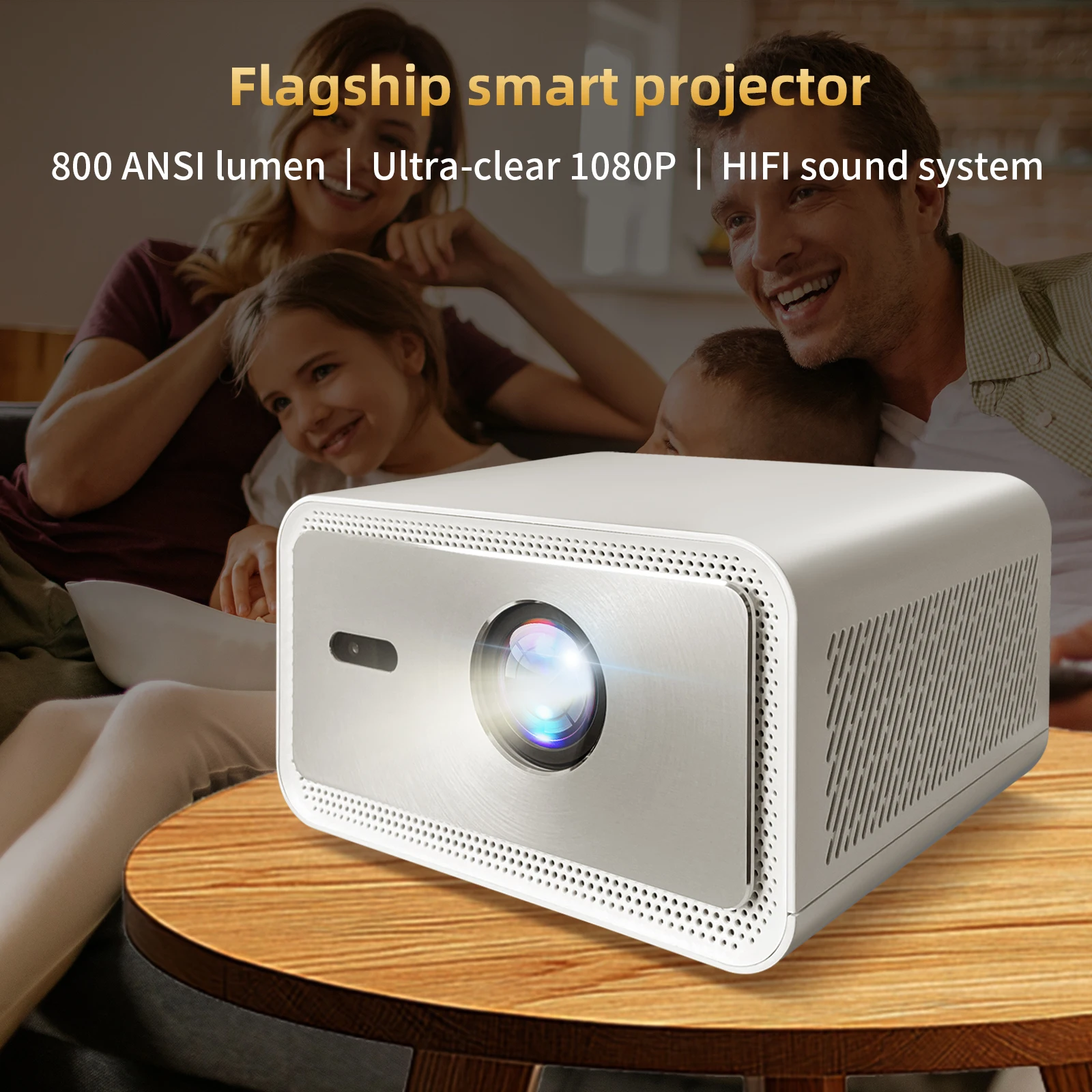 Proyektor 4K Ultra HD 2025 den - Home Cinema Experience ulasan dan harga