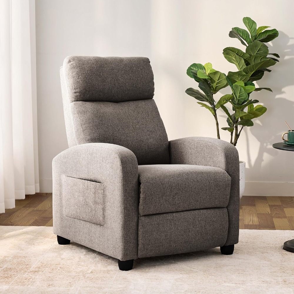 Kursi Santai Dorong Manual Mod - Home Cinema Recliner Chairs ulasan dan harga