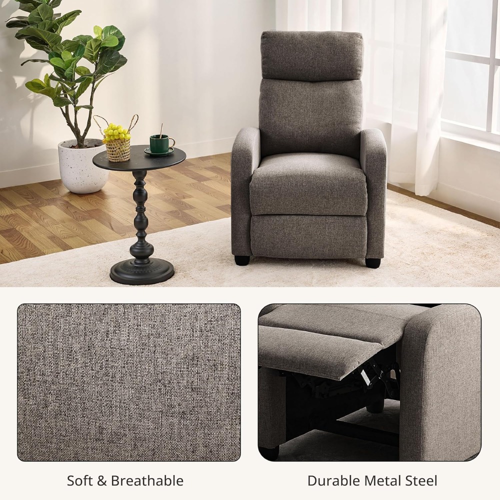 Kursi Santai Dorong Manual Mod - Home Cinema Recliner Chairs ulasan dan harga