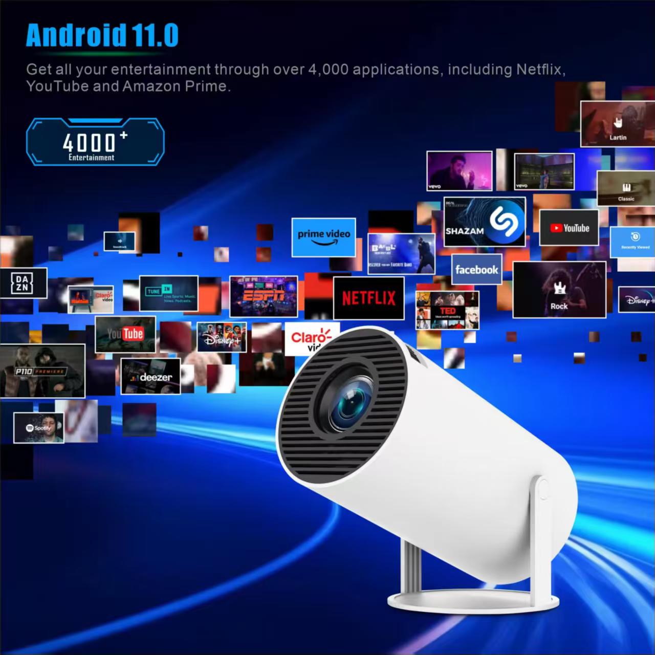 Proyektor Portabel Mini HY300  - Home Cinema Pc ulasan dan harga