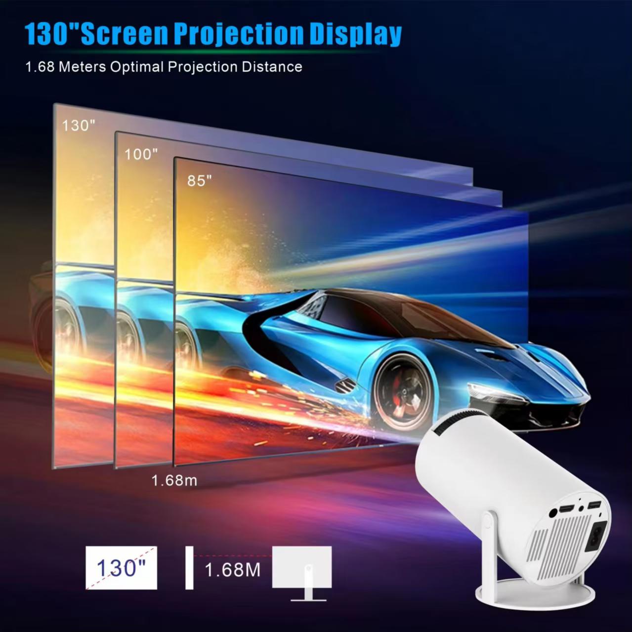 Proyektor Portabel Mini HY300  - Home Cinema Pc ulasan dan harga