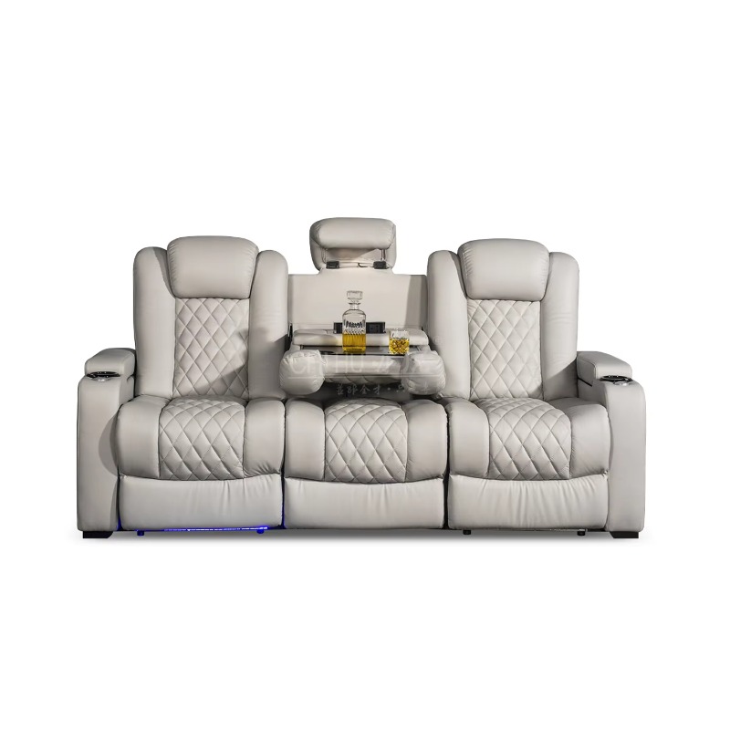 Sofa bioskop elektrik 3 duduka - Home Cinema Recliner Chairs ulasan dan harga