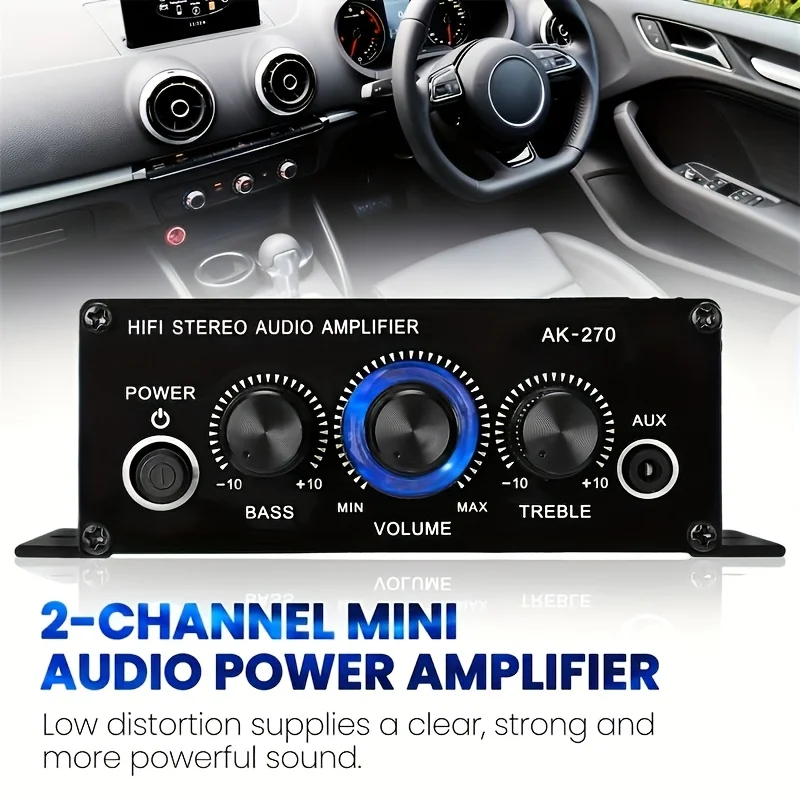 AK-270 400W Amplifier Daya Min - Genius Home Cinema ulasan dan harga