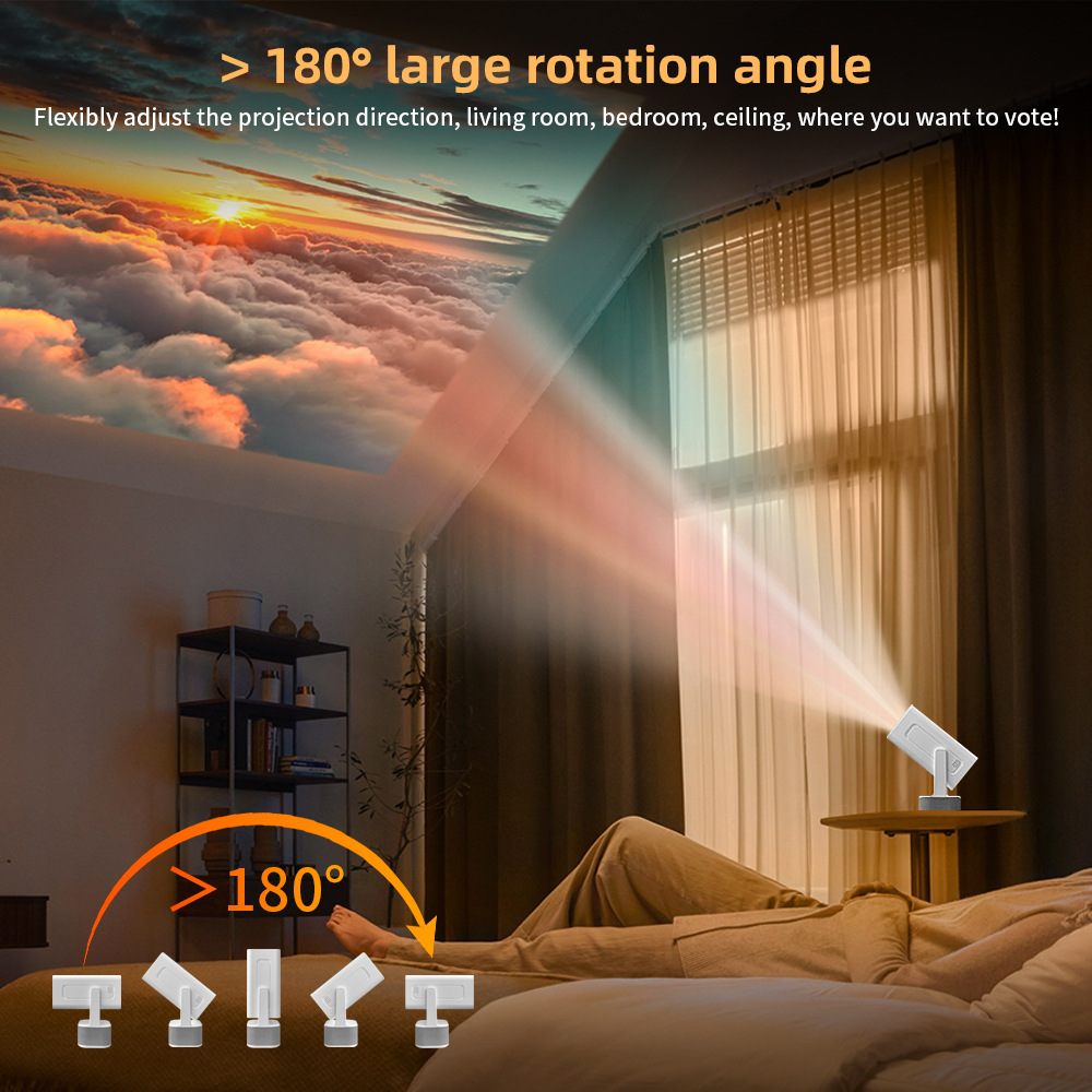 Proyektor Karaoke Luar Ruangan - Home Cinema Karaoke Projector ulasan dan harga