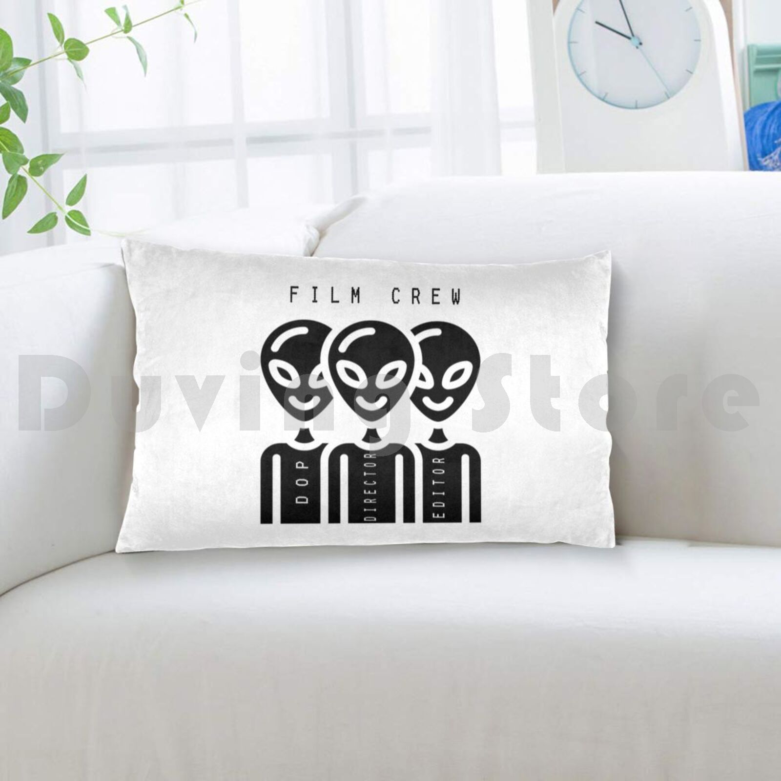 Sarung Bantal Kru Film Dicetak - Home Cinema Films ulasan dan harga