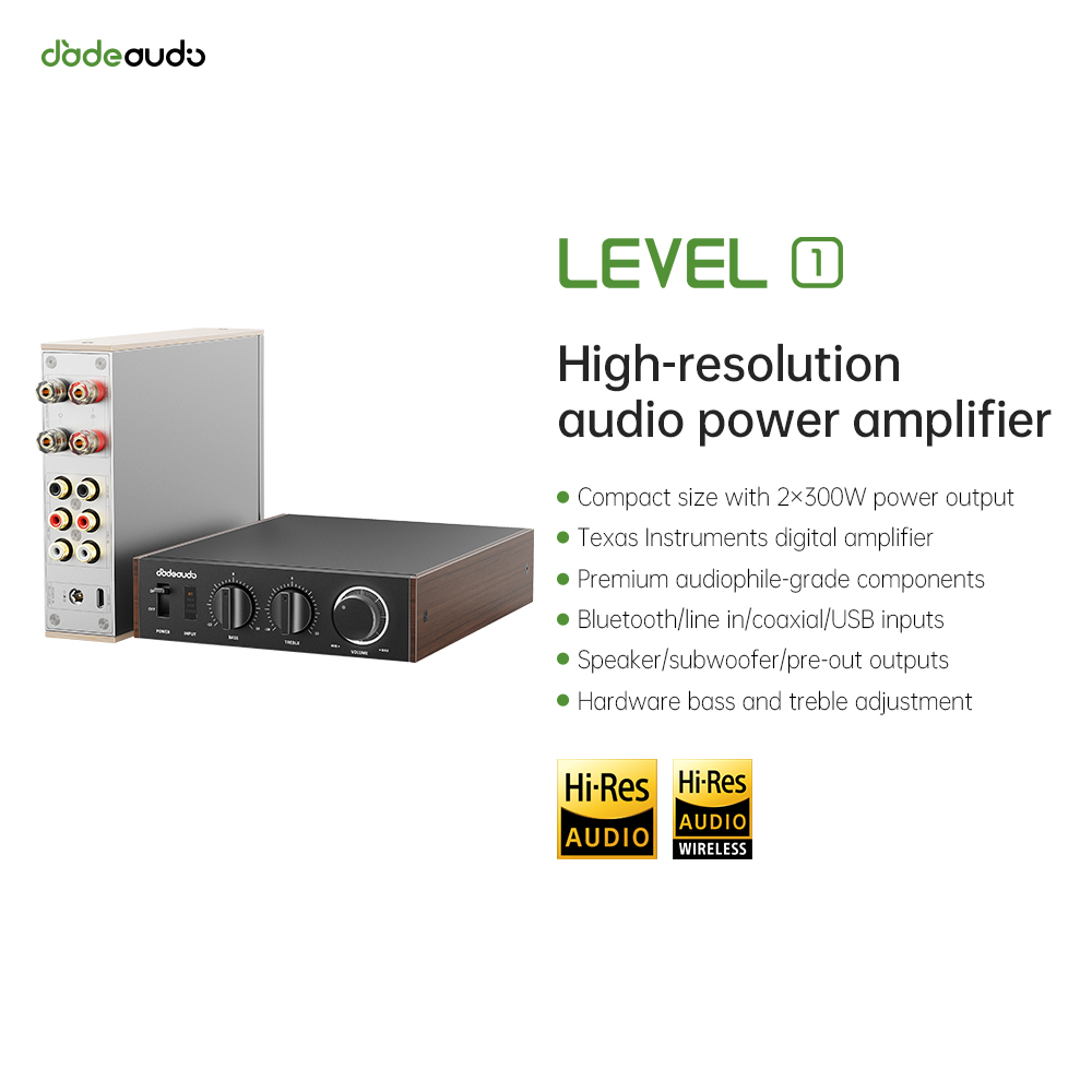 JadeAudio Level 1 Desktop HiFi - Home Cinema Marantz ulasan dan harga