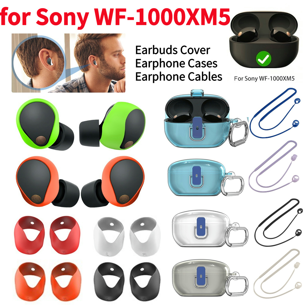 5 pasang penutup earbud siliko - Sony Headphone Wf-1000Xm5 ulasan dan harga