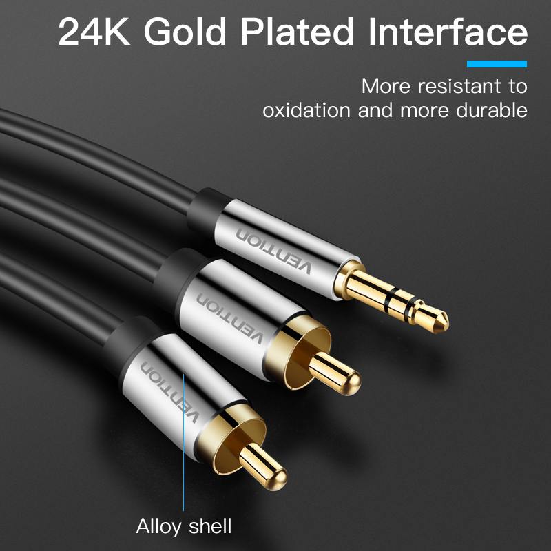 Vention Kabel RCA 3.5 untuk 2R - Home Cinema Marantz ulasan dan harga